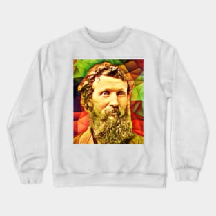 John Muir Snow Portrait | John Muir Artwork 9 Crewneck Sweatshirt